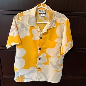 Kids Manuheali’i Aloha Shirt Size M